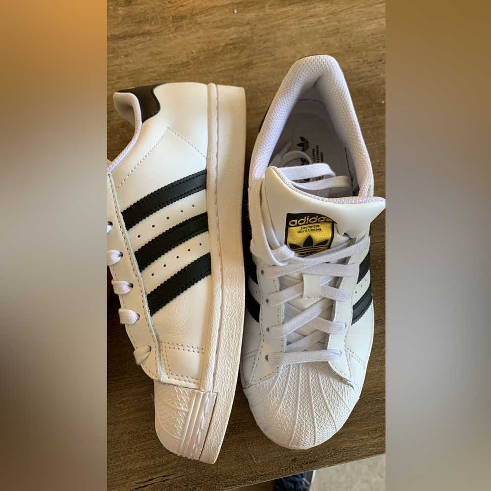 Big Kids Adidas superstars